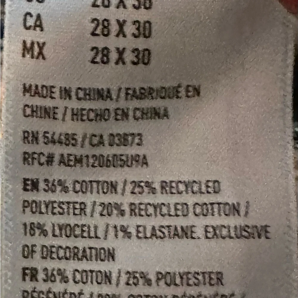 NWT - American Eagle Airflex + Original Straight Size 28x30 - Picture 7 of 7